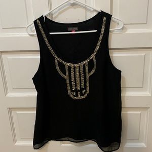 Vince Camuto embellished tank